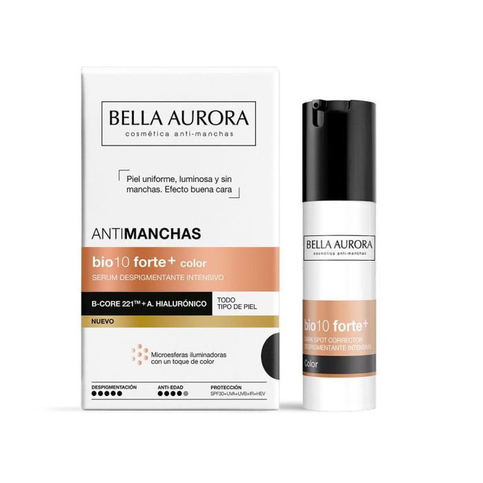 Bella Aurora Bio10 Forte+ Color Serum Despigmentante Intensivo Spf30 30 mL 1 Bella Aurora Bio10 Forte+ Color Serum Despigmentante Intensivo Spf30 30 mL 1