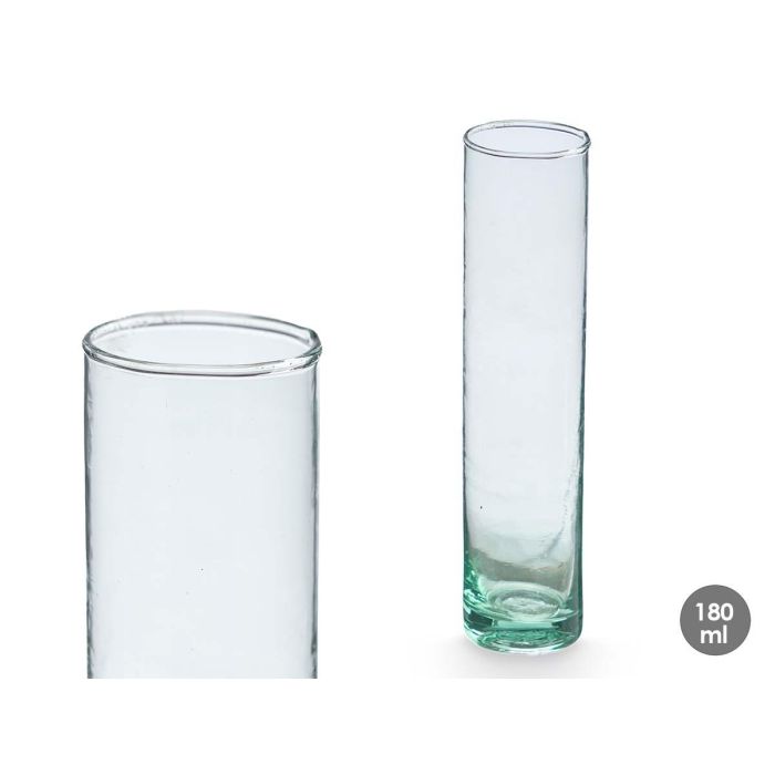 Violetero de Vidrio Reciclado Recto 180 ml - Giftdecor 4x18x4 cm (24 Unidades) Violetero de Vidrio Reciclado Recto 180 ml - Giftdecor 4x18x4 cm (24 Unidades)