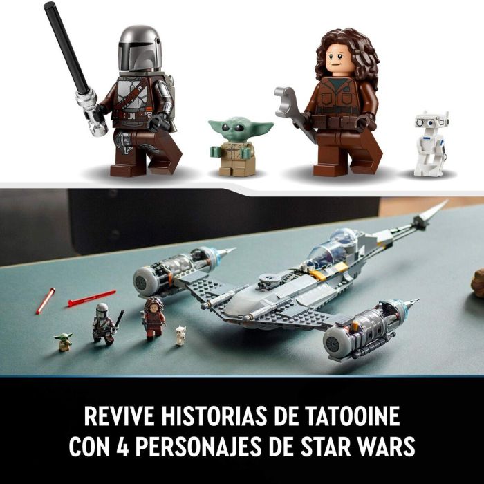 LEGO 75325 Star Wars: The Book of Boba Fett - N-1 Fighter de The Mandalorian - Set de Construcción para niños +9 años 4 LEGO 75325 Star Wars: The Book of Boba Fett - N-1 Fighter de The Mandalorian - Set de Construcción para niños +9 años 4