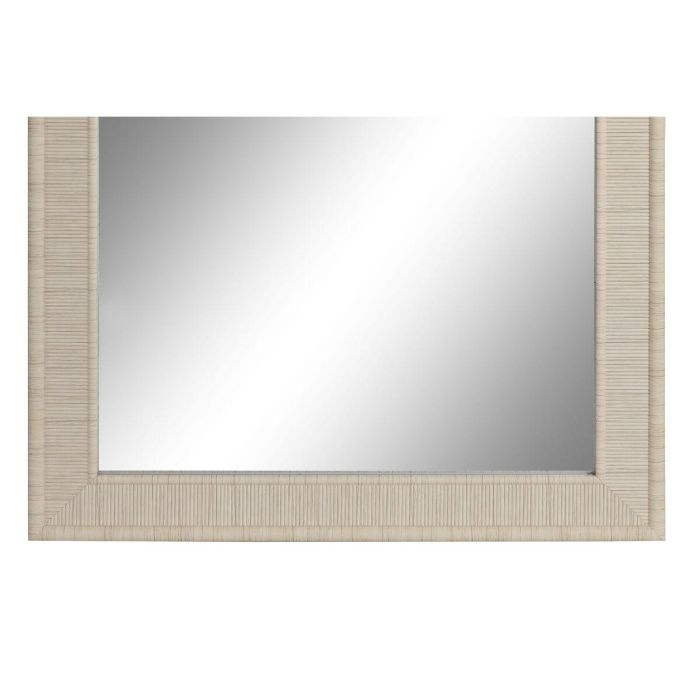 Espejo de pared Home ESPRIT Marrón Natural Scandi 74 X 2 X 194 cm (2 Unidades) 2