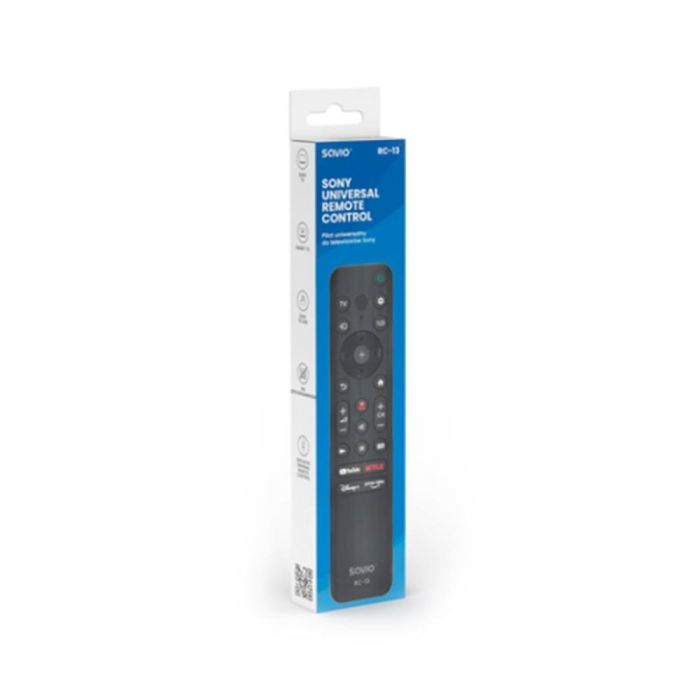 Mando Tv Savio Rc - 13 Compatible Sony 1 Mando Tv Savio Rc - 13 Compatible Sony 1