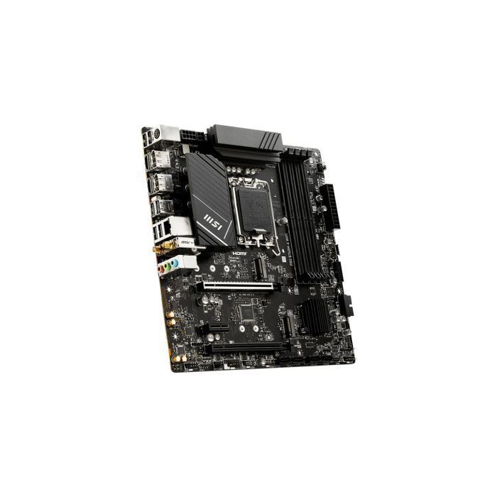 MSI PRO B760M-A WiFi Placa Base Micro ATX LGA 1700 para Intel, DDR5, Wi-Fi 6, Bluetooth 5.3, 911-7D99-007 3