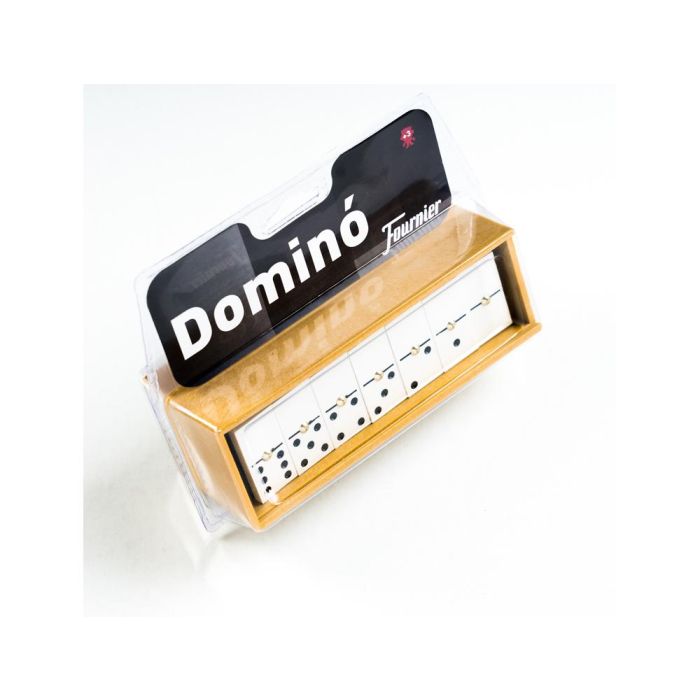 Domino Chamelo Fournier Ficha Marfilina En Caja De Plastico En Blister 2