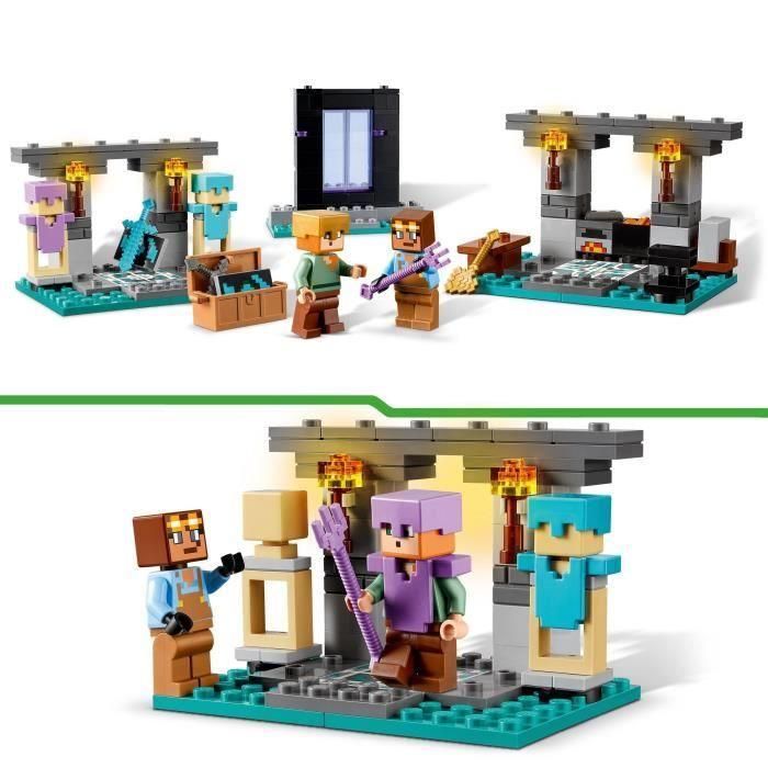 La Armería Minecraft 21252 Lego 2 La Armería Minecraft 21252 Lego 2