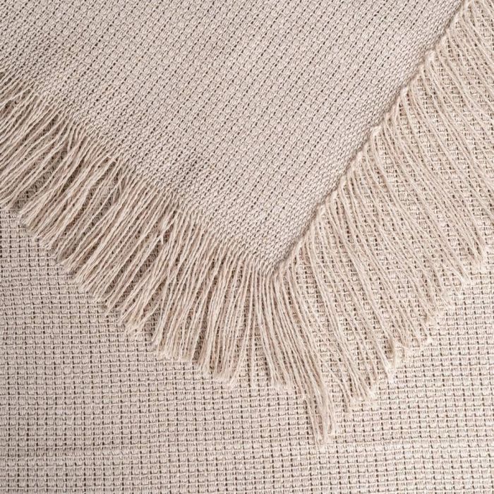 Colcha Marrón Claro Algodón Textil/Hogar 280 X 260 cm