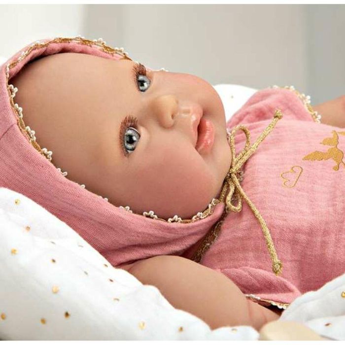 Muñeca real reborn arias silicona 43 cm noah sweet 16