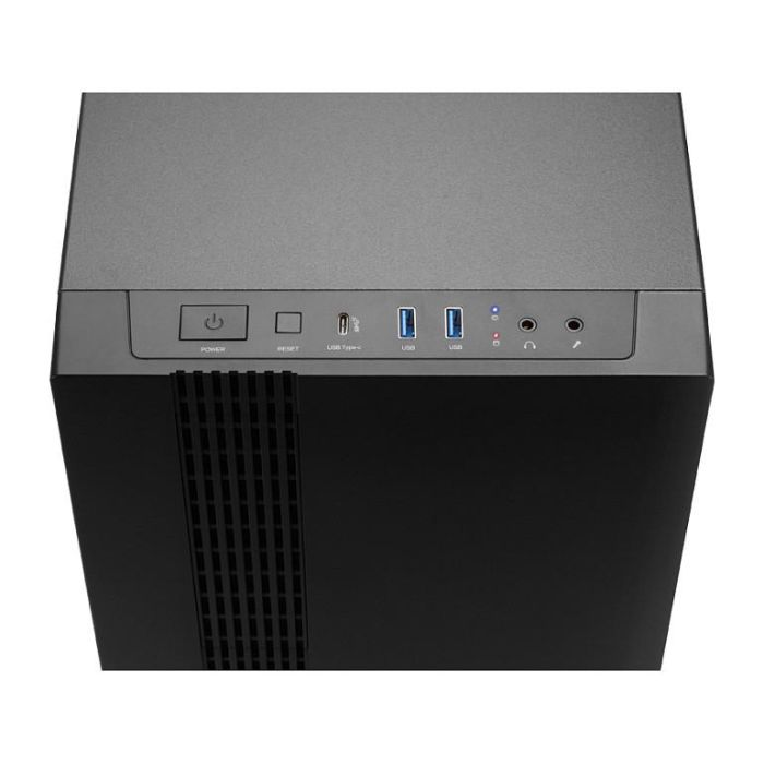 Chieftec UK-02B-OP Torre PC Cubo Negro ATX, micro ATX, Mini-ITX para Hogar / Oficina 3