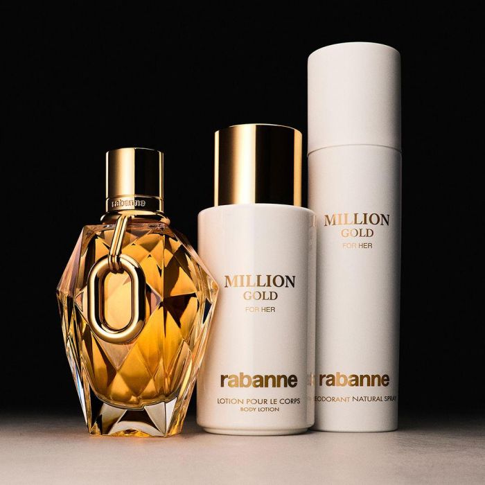 Rabanne MILLION GOLD FOR HER Desodorante en Spray Perfumado para Mujer, 150 ml 1 Rabanne MILLION GOLD FOR HER Desodorante en Spray Perfumado para Mujer, 150 ml 1