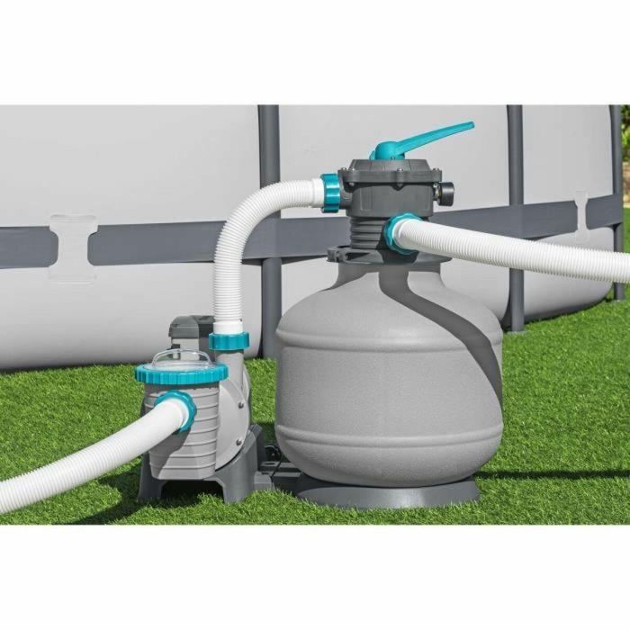 Bestway BES6941607361429 Bomba de Filtración de Arena para Piscinas de hasta 66 m³ 11.355 L/h con Prefiltro 5 Bestway BES6941607361429 Bomba de Filtración de Arena para Piscinas de hasta 66 m³ 11.355 L/h con Prefiltro 5