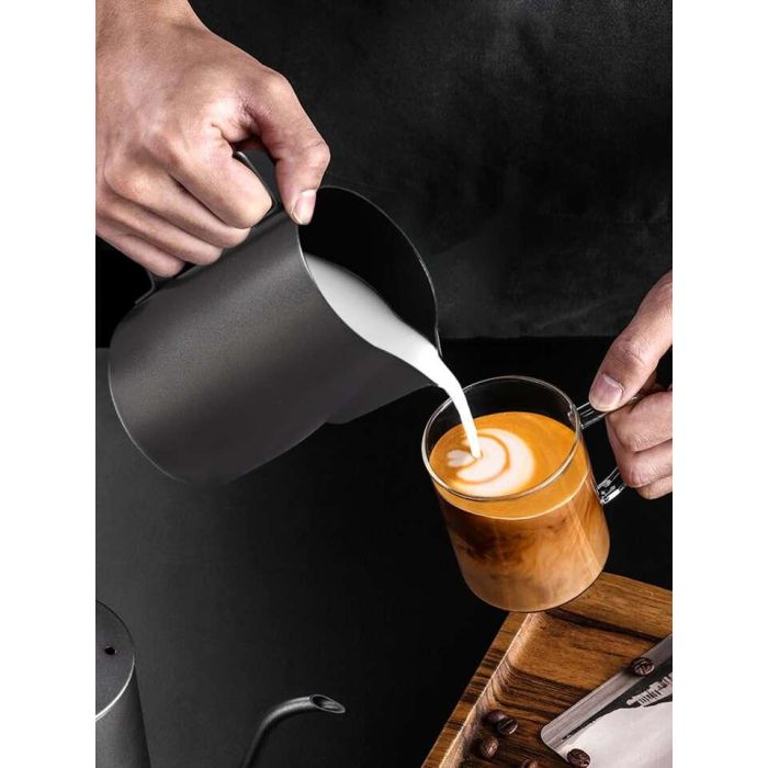 Inde Lechera Acero Inox Black 600 ml (8x11 cm) 6