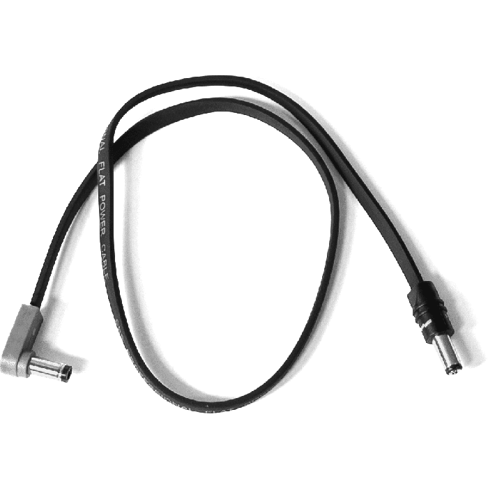 Cable Alimentación Sa (2.1 A 2.5 Mm) Flat Negro - 48 Cm Cable Alimentación Sa (2.1 A 2.5 Mm) Flat Negro - 48 Cm