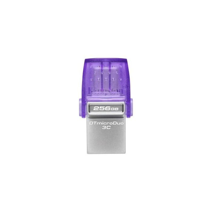 Kingston DTDUO3CG3/256GB USB Flash Drive 256 GB USB Type-A / Type-C 3.2 Gen 1 Acero Inoxidable Púrpura 0 Kingston DTDUO3CG3/256GB USB Flash Drive 256 GB USB Type-A / Type-C 3.2 Gen 1 Acero Inoxidable Púrpura 0