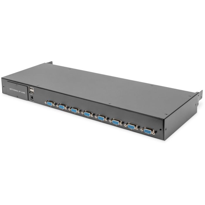 DIGITUS Modulare Konsole 19"HD LCD.8-port VGA KVM Deutsch 8 DIGITUS Modulare Konsole 19"HD LCD.8-port VGA KVM Deutsch 8