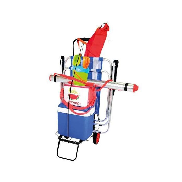 Carro arrastre multiuso de playa. soporta 50 kg 35x14x61 cm 9 Carro arrastre multiuso de playa. soporta 50 kg 35x14x61 cm 9
