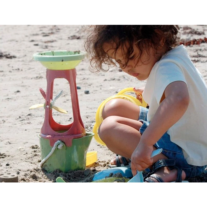 Vikingtoys Molino de arena y agua ecológico y reciclable hecho con caña de azúcar 2
