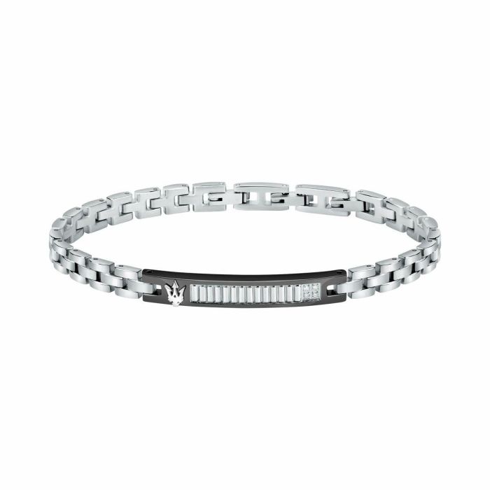 Pulsera Hombre Maserati Acero Inoxidable 21,5 cm Plateado 6 Pulsera Hombre Maserati Acero Inoxidable 21,5 cm Plateado 6