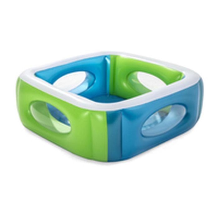 Bestway Piscina Hinchable con Mirillas 168x168x56 cm +6 Años Jardin 51132 8