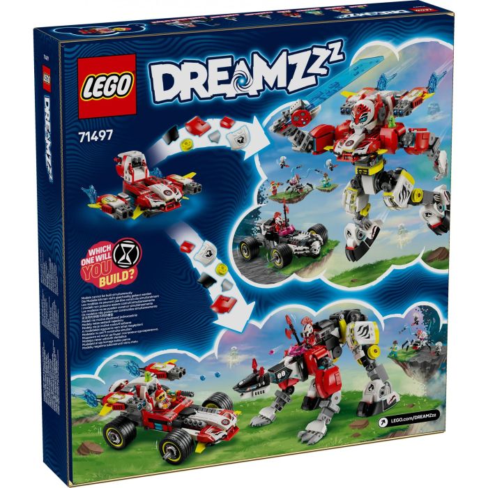 LEGO 71497 DREAMZzz Robot Tigre de Cooper y Corredor de Zero Juguete de Construcción 3 en 1 12