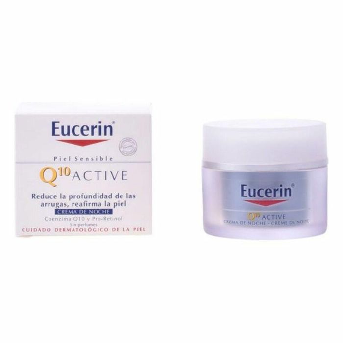 Crema Antiarrugas de Noche Q10 Active Eucerin 50 ml 0 Crema Antiarrugas de Noche Q10 Active Eucerin 50 ml 0