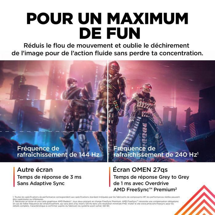 HP OMEN 27qs Monitor Gaming 27 Pulgadas QHD 240Hz 14 HP OMEN 27qs Monitor Gaming 27 Pulgadas QHD 240Hz 14