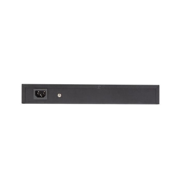 Lanberg RSFE-16P-2C-150 Switch Ethernet Gigabit No Administrado, 18 Puertos RJ-45 con PoE, Montaje en Rack 1U, Negro 3 Lanberg RSFE-16P-2C-150 Switch Ethernet Gigabit No Administrado, 18 Puertos RJ-45 con PoE, Montaje en Rack 1U, Negro 3