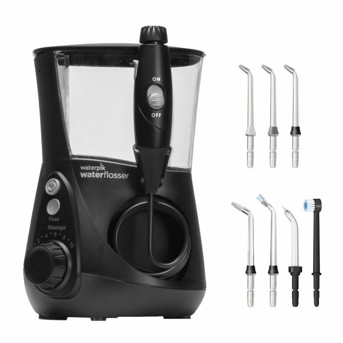 Waterpik WAT0073950336833 Irrigador bucal WP-662 Negro para Adultos 8 Waterpik WAT0073950336833 Irrigador bucal WP-662 Negro para Adultos 8