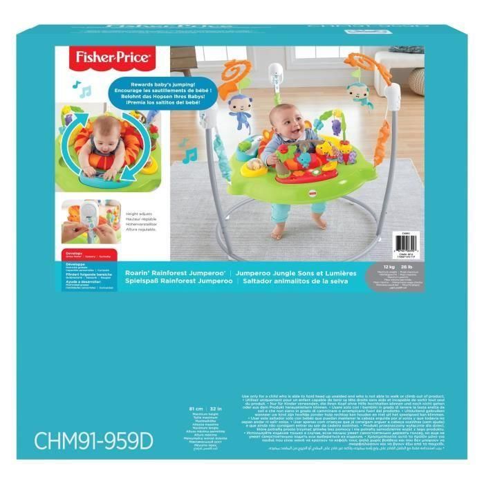 PRECIO DE PESCA - Jumperoo Jungle Jumper - Sons & Lumieres 4 PRECIO DE PESCA - Jumperoo Jungle Jumper - Sons & Lumieres 4