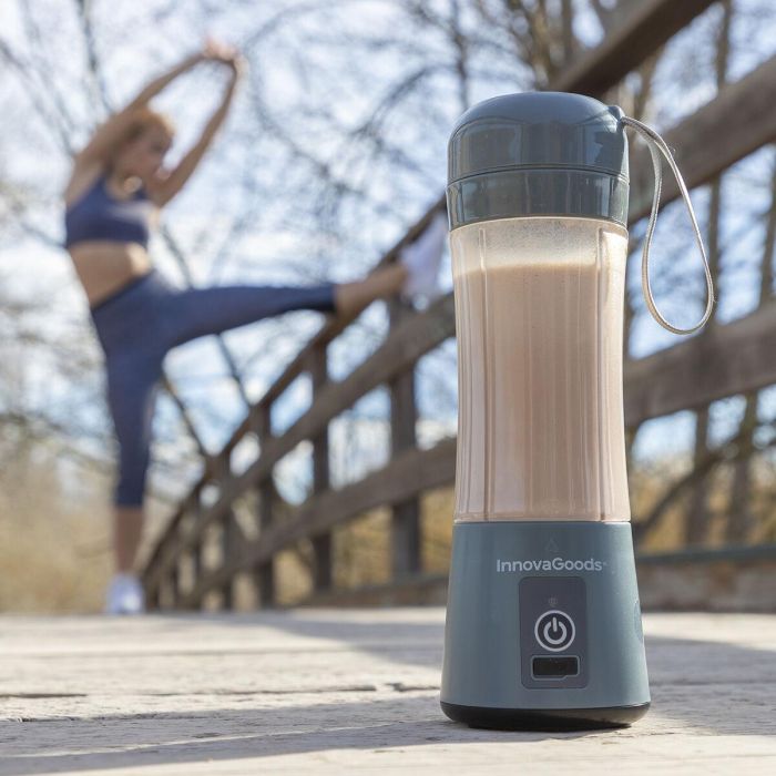Batidora de Vaso Portátil Recargable Shakuit InnovaGoods 9 Batidora de Vaso Portátil Recargable Shakuit InnovaGoods 9