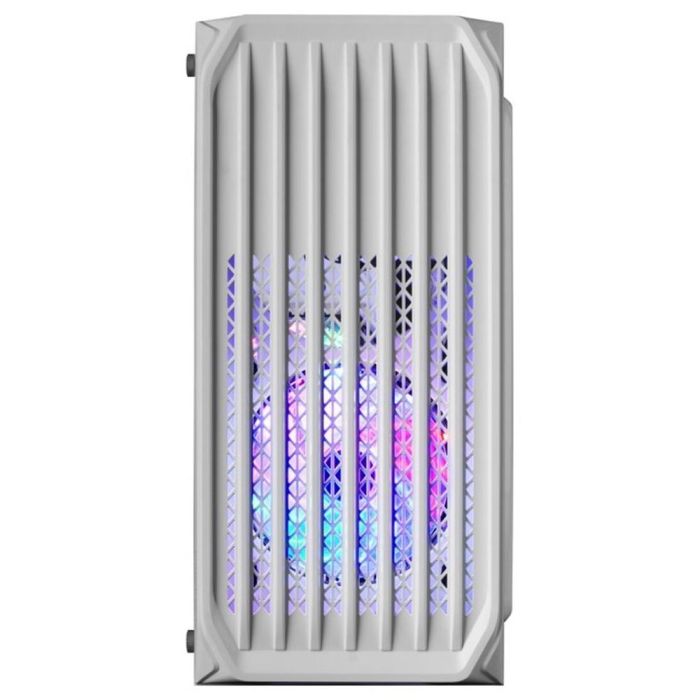 Mars Gaming Caja PC MC-S2 Compacta Gaming Micro-ATX Blanca con 2 Ventiladores FRGB y Ventana Lateral 1