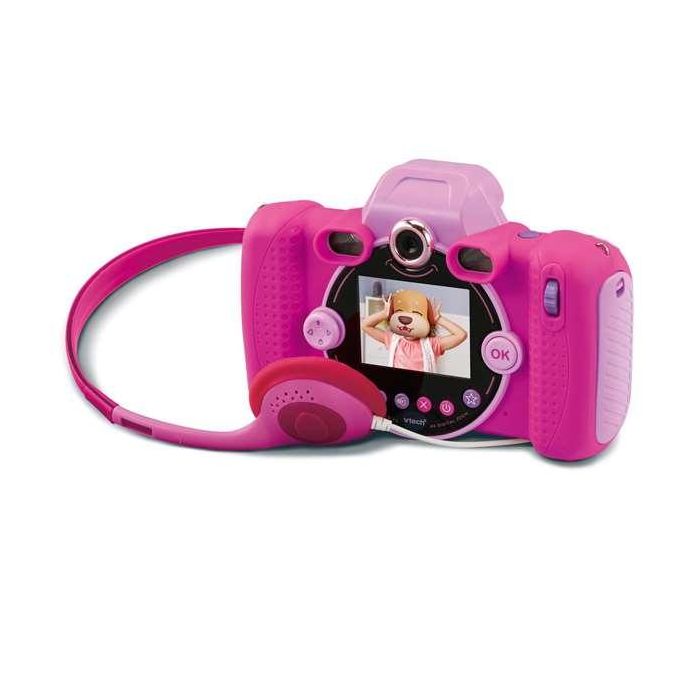 Camara de fotos digital kidizoom rosa duo fx12 en 1 pantalla 2,4" 5 megapíxeles 9x16,5x6 cm 7