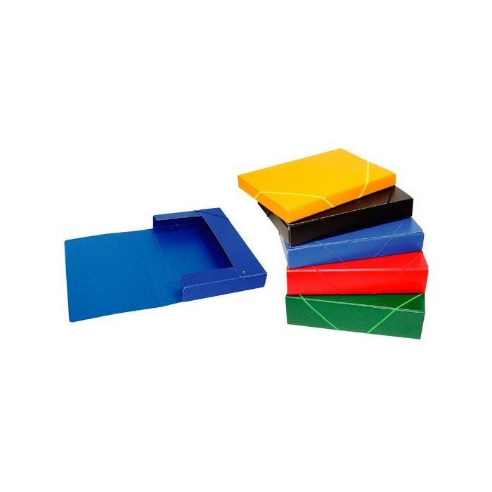 Mariola Caja De Proyecto Armada Cierre C-Goma Lomo Fijo 7 cm Cartón Gofrado S-Mallorca Azul Mariola Caja De Proyecto Armada Cierre C-Goma Lomo Fijo 7 cm Cartón Gofrado S-Mallorca Azul