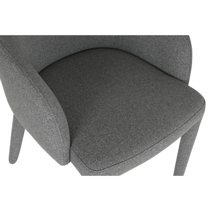 Silla Moderno DKD Home Decor Gris 63 x 86 x 59 cm 5