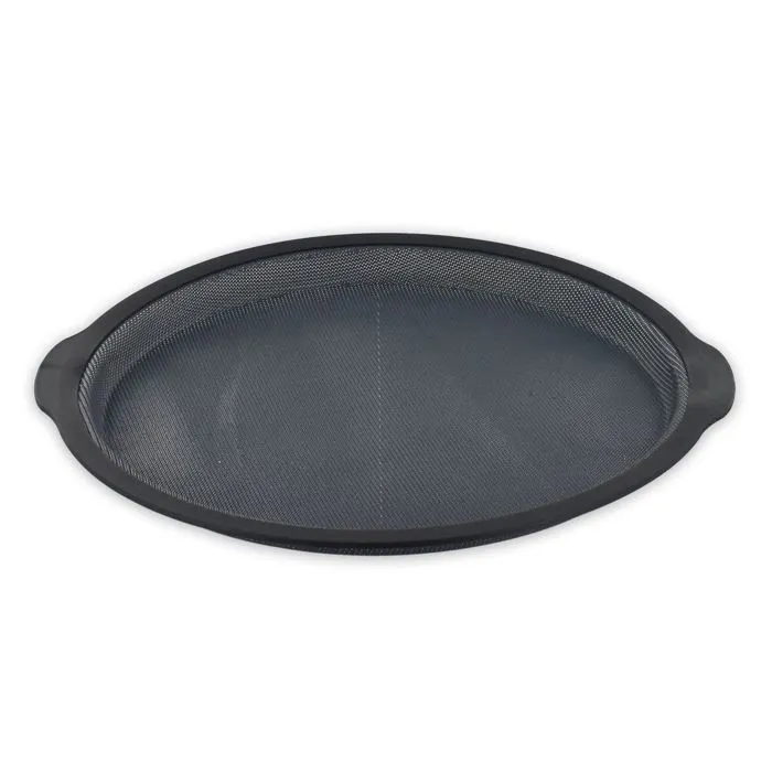 Zenker Molde Redondo para Pizza ZEN5051126855468 - Ø 36 cm en Silicona de Fibra de Vidrio Negro