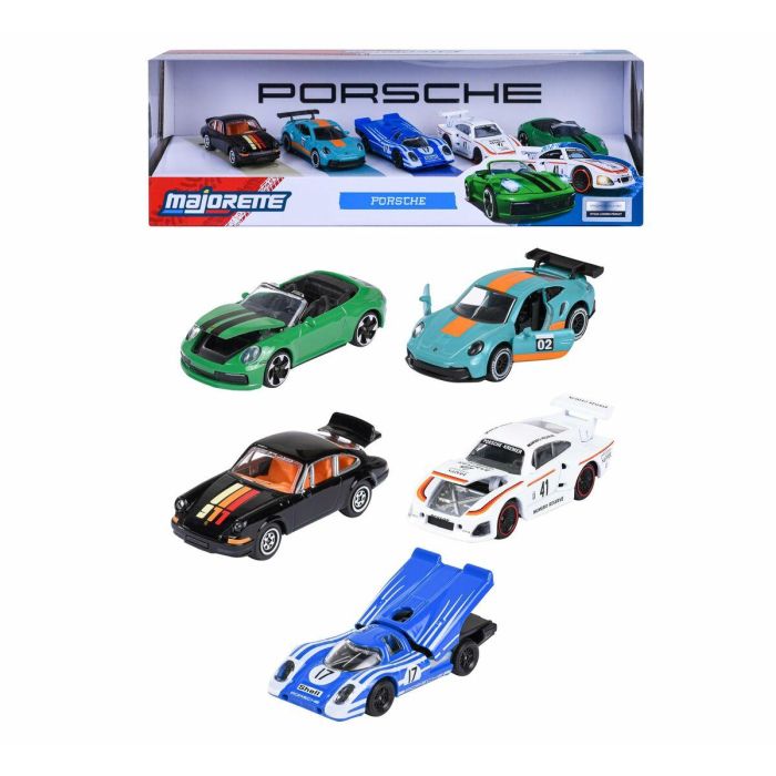 Majorette Pack Regalo 5 Piezas Majo Porsche SMO3467452077597 a partir de 3 años 7
