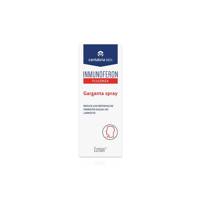 Inmunoferon Fluenza Garganta Spray 20 ml para Faringitis, Laringitis y Amigdalitis, Alivia Dolor y Ronquera 1