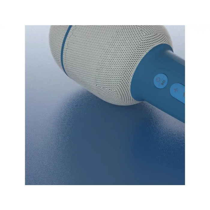 Wondee Micrófono Karaoke con Altavoz, Inalámbrico, Efectos de Voz, Bolsa de Transporte, Dark Blue 1