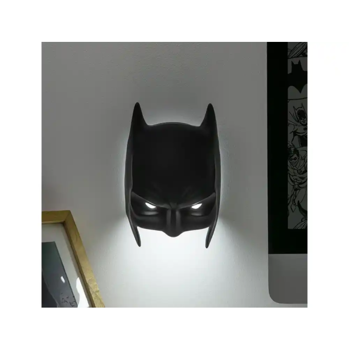 Paladone Máscara con Luz LED DC Batman Decorativa 21 cm Ideal Fans Coleccionistas 3