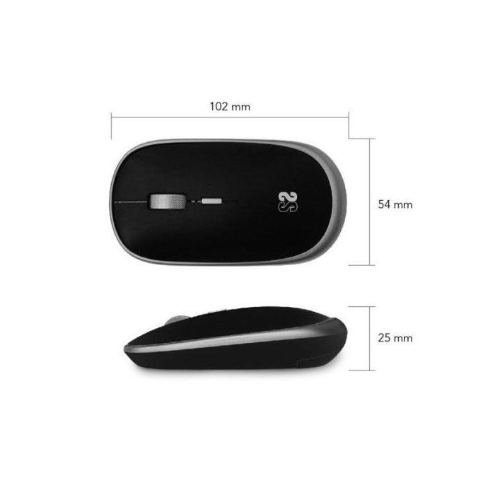 SUBBLIM Raton Wireless Mini Mouse Space Grey 2