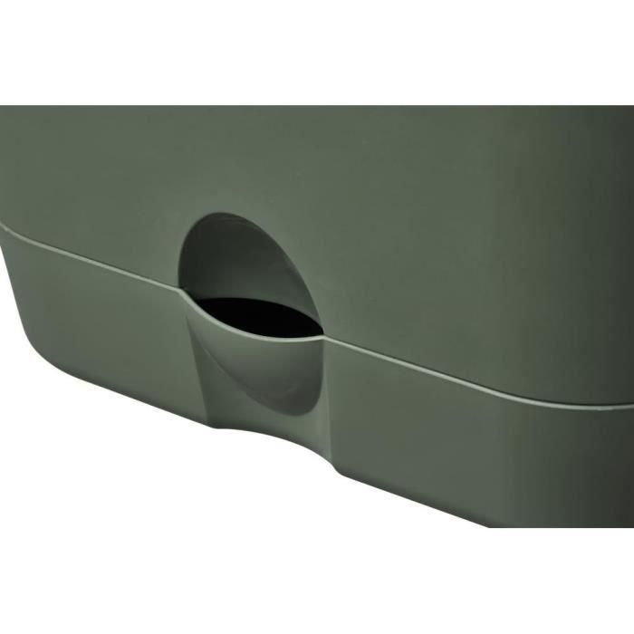 ELHO Green Basics Maceta de cultivo cuadrada - Ø 35 - Plástico - 14 l - Verde 5 ELHO Green Basics Maceta de cultivo cuadrada - Ø 35 - Plástico - 14 l - Verde 5