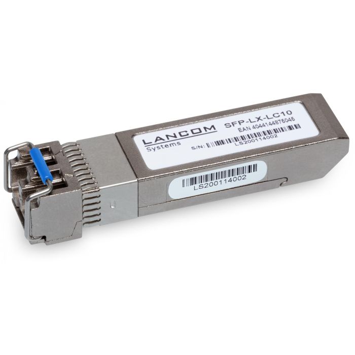 LANCOM SFP-LX-LC10 Transceptor Fibra Óptica 10 Gigabit SFP+ LX LC DDM para 10000 m (Pack 10 Unidades)