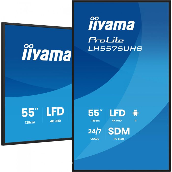 IIYAMA 139.0cm(55") LH5575UHS-B2AG 16:9 3xHDMI+DP+2xUSB (Speditionsversand) 0 IIYAMA 139.0cm(55") LH5575UHS-B2AG 16:9 3xHDMI+DP+2xUSB (Speditionsversand) 0