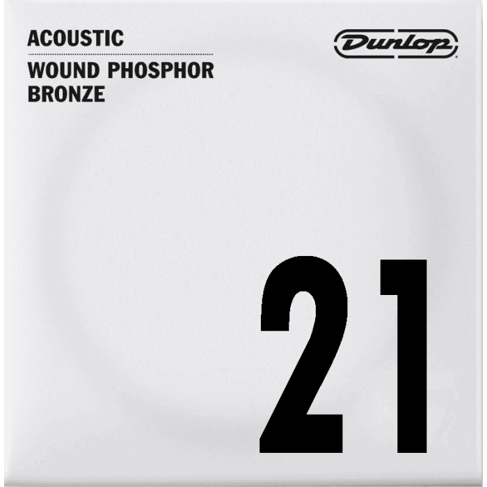 Cuerda Acústica Dunlop 92/8 Phosphor Bronze .021 0 Cuerda Acústica Dunlop 92/8 Phosphor Bronze .021 0