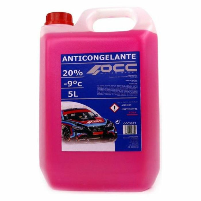 Anticongelante OCC Motorsport 20% Rosa (5 L)