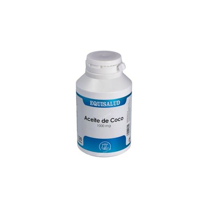 Hololine Aceite de Coco 120 Perlas: Rico en Grasas Saturadas, Fibra, Vitaminas y Minerales. Complemento Alimenticio para Dieta Equilibrada