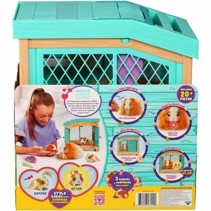 Moose Toys Little Live Pets Mama Sorpresa - Juguete Interactivo: Conejillo de Indias Mágico con Crías Sorpresa 3 Moose Toys Little Live Pets Mama Sorpresa - Juguete Interactivo: Conejillo de Indias Mágico con Crías Sorpresa 3