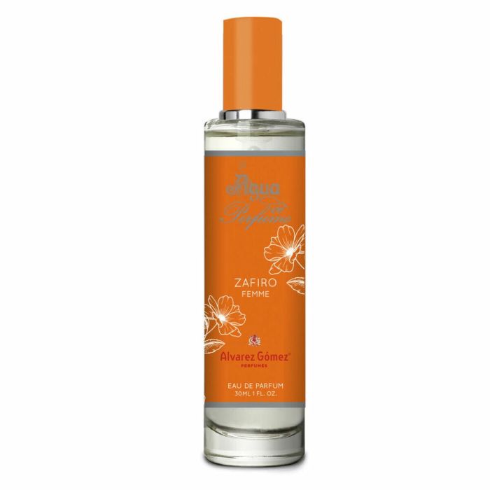 Alvarez Gomez ZAFIRO FEMME Eau de Parfum Vaporizador para Mujer 30 ml Floral Frutal con Grosella, Bergamota y Jazmín Alvarez Gomez ZAFIRO FEMME Eau de Parfum Vaporizador para Mujer 30 ml Floral Frutal con Grosella, Bergamota y Jazmín
