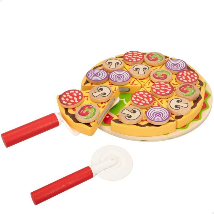 Juego de Madera Woomax Pizza 27 Piezas (6 Unidades) 6