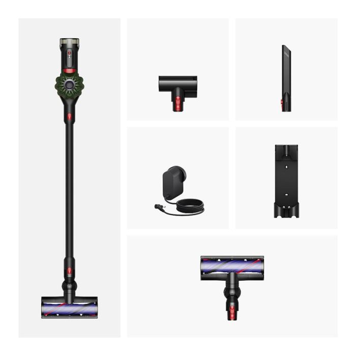 Dyson Aspiradora Sin Bolsa V8 Cyclone Special Black Edition (2025) - Inalámbrica, Negro, 60 Min Autonomía, Turbo, Motorizado