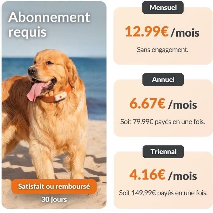 Weenect WEE3770000300390 GPS Tracker for Dogs XS Edición White 2023 5