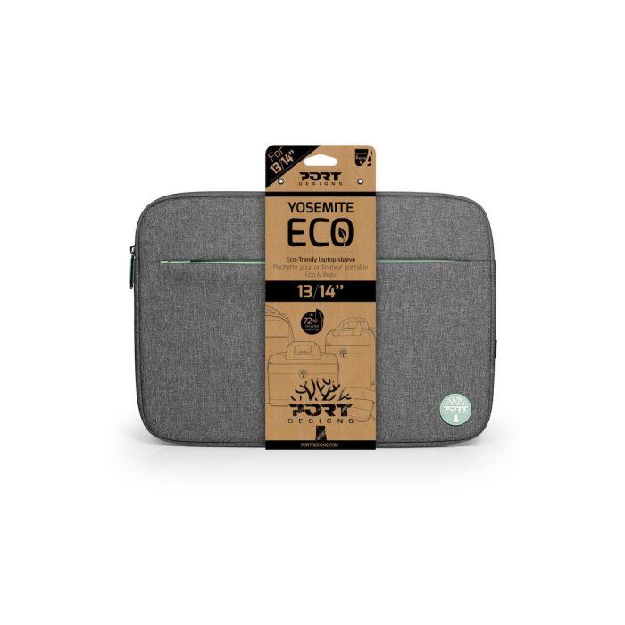 Funda para Portátil Port Designs YOSEMITE Eco Gris Monocromo 15,6" 6 Funda para Portátil Port Designs YOSEMITE Eco Gris Monocromo 15,6" 6